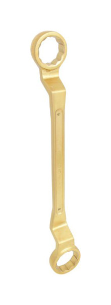 KS Tools BRONZEplus dubbele ringsleutel gebogen 41x46 mm, 963.7427