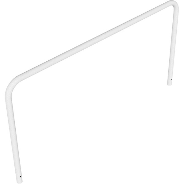 Stone HGS leunbeugel/barrière -Sylt-, 1000mm/2000mm, zonder verf, beugel: Ø 48 mm, 18316