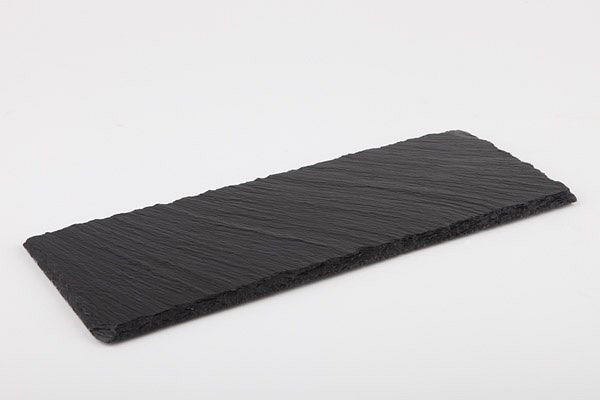 APS natuurleisteenplaat, 30 x 12 cm, materiaaldikte 5 mm, met antislipvoetjes, 00988