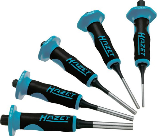 Hazet ponsset, 150 mm, aantal gereedschappen: 5, 751HS/5