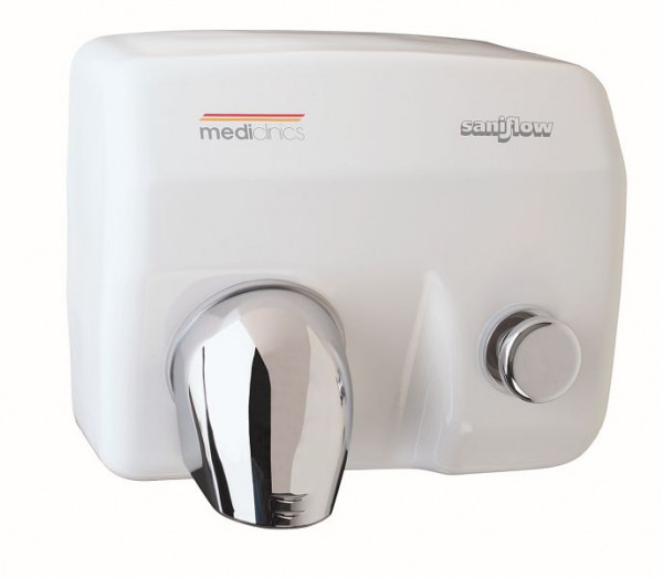 All Care Mediclinics handdroger met drukknop wit, 12180