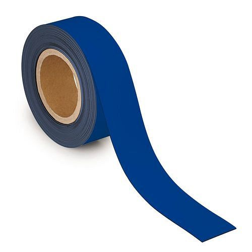 MAUL magnetische markeringstape, 10 mx 50 mm x 1 mm, blauw, 307944