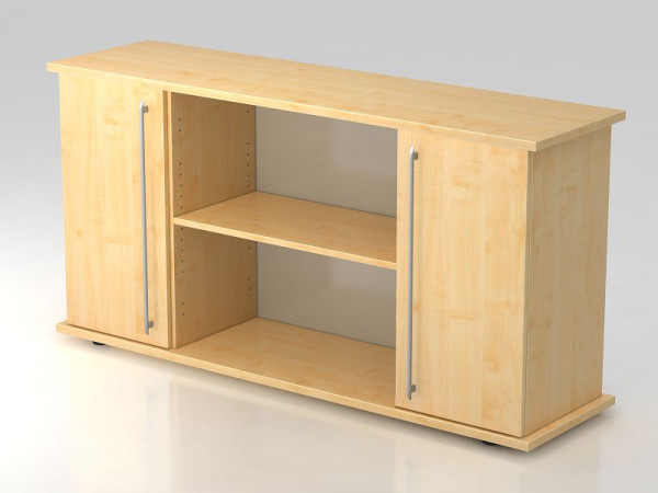 Hammerbacher dressoir 2 deuren 166cm relinggreep esdoorn/esdoorn, 166,1x44,8x84 cm (BxDxH), VSB2T/3/3/RE
