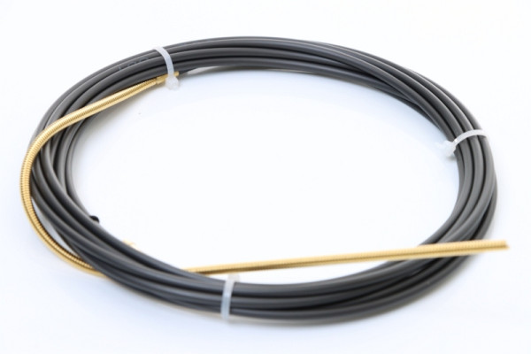 ELMAG carbon PTFE-kern 4 m, voor aluminium, roestvrij staal en Mig-soldeerdraad Ø 0,6 - 0,8 mm 1 stuk verpakking - SB, 59724