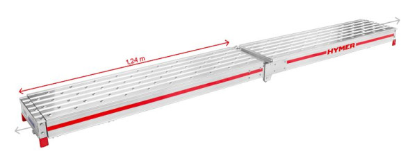 HYMER aluminium terrasplanken "TELESTEG", lengte 1,24 - 4,00 m, 685900