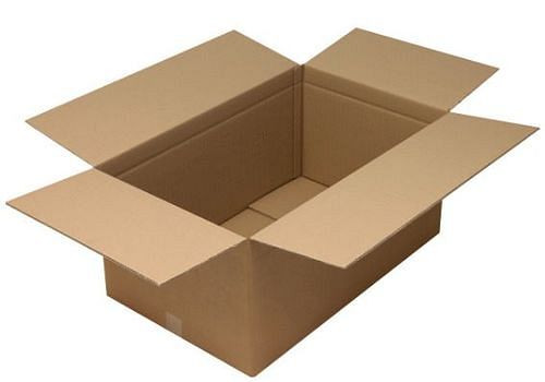 TransPak golfkartonnen vouwdoos 2-wandig, binnenafmetingen 780 x 480 x 360 mm, kwaliteit 2.50BC, VE 10, 299410
