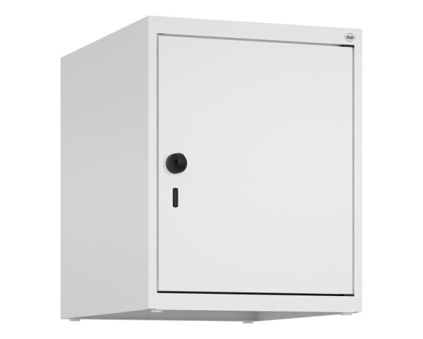 C+P kastopzet Classic PLUS, bovenkast, 9016/9016, veiligheidsdraaisluiting, 500x400x500mm, 1 vak, 080090-12 S10014