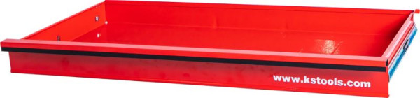 KS Tools lade met website en kogelgeleiding voor werkplaatswagen P25, 755x398x75 mm, 873.3008-R005P