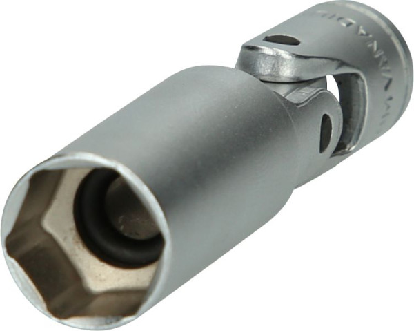 KS Tools 3/8" gloeibougie doppen, kort, 75mm, 16mm, 500.7306