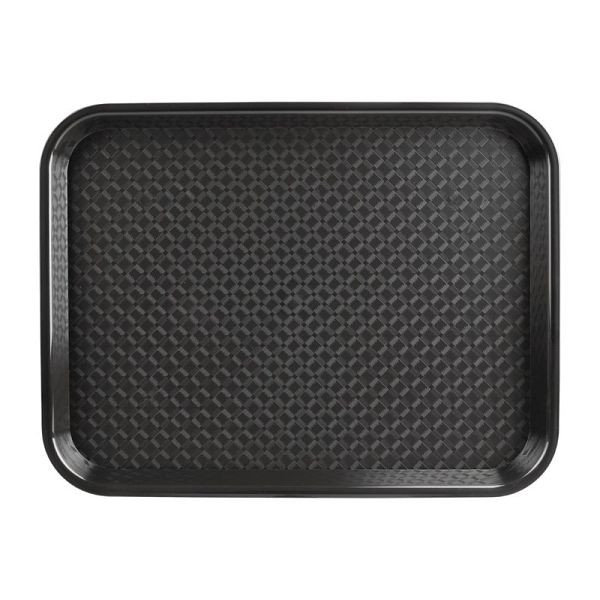 Olympia Kristallon fastfood dienblad zwart 41,5 x 30,5cm, P501
