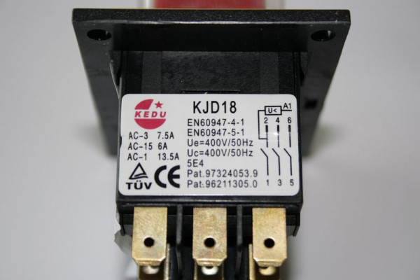 ELMAG schakelaar 400 volt voor DSM/EUROGRIND serie, KBM 16TN-32SN, Cy 130, 9601115