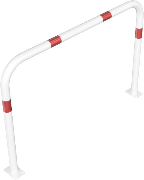 Schake buisbeugel van stalen buis Ø 60 x 2,5 mm zonder dwarsbalk voor plugbevestiging, totale breedte: 1500 mm, 465_53B