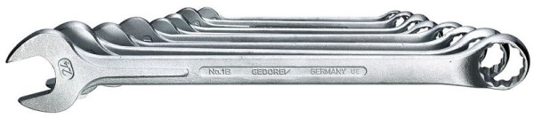 GEDORE ringsteeksleutelset, 8-delig, 10-24, 6011870