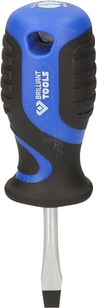 Brilliant Tools gleufschroevendraaier 1,0 x 5,5 mm bladlengte 38 mm BT030901