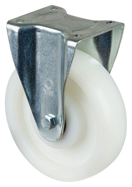 BS Rolls Zwaarlastwiel, bokwiel, wielbreedte 50 mm, wiel-Ø 200 mm, draagvermogen 1200 kg, loopvlak/wiellichaam kunststof, kogellager, L610.B15.201