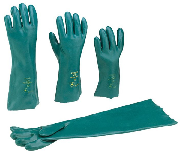 EKASTU Safety Chemische veiligheidshandschoenen, maat 10, ca. 60 cm lang, VE: 1 paar, 381660