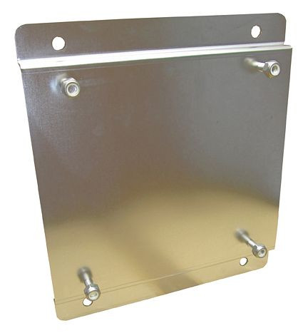 Ebinger montageplaat, RVS, 1.614.004
