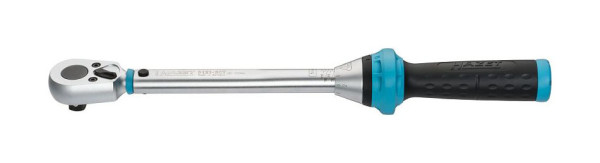Hazet momentsleutel, Nm min-max: 20 - 120 Nm, tolerantie: 3%, massief vierkant 12,5 mm (1/2 inch), 5121-3CT