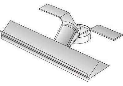 Nederman TM 300, sleufvormige aanzuigopening, 300 x 5 mm, 257023