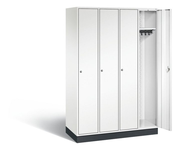 C+P locker Intro, H1950xB1220xD490mm, kleur: verkeerswit, 8170-401 S10046