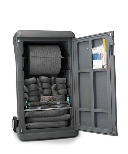 DENSORB mobiele noodset, bindmiddel in de grijze Caddy XL, universeel, 294-117