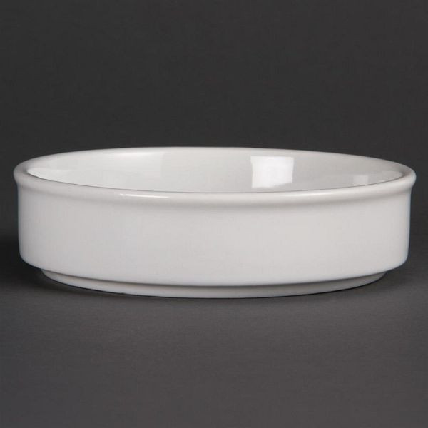 Olympia Whiteware stapelbare ronde kommen 13,4cm, VE: 6 stuks, DK828