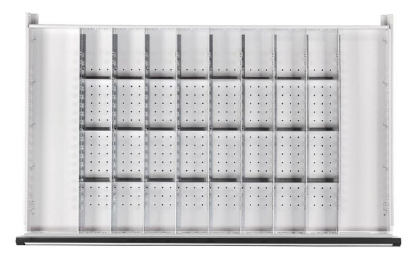 ANKE ladescheidingsset; voor lade 1200 x 600 mm (BxD); 1/8 divisie