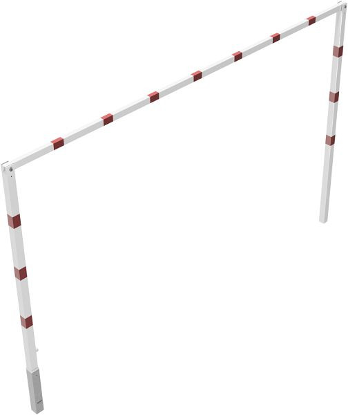Hoogtebegrenzer zwenkbaar voor plaatsing in beton, totale breedte: 4000 mm, 417_41B