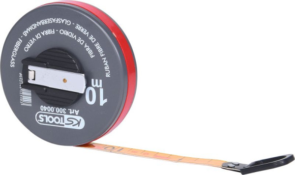 KS Tools capsule meetlint met plastic tape, 10m, 300.0040