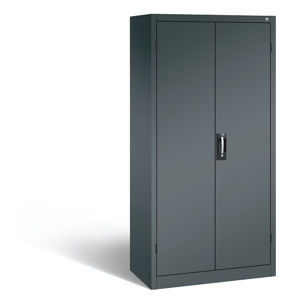 C+P accu laadkast serie 89, H1950xW930xD500mm, kleur: antraciet grijs, verzonken handgreep, 8921-05E3 S10006