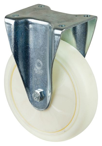 BS Rolls Zwaarlastwiel, bokwiel, wielbreedte 50 mm, wiel-Ø 200 mm, draagvermogen 750 kg, kunststof, kogellagers, bolvormig, L610.B15.202
