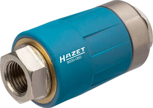 Hazet veiligheidskoppeling, geschikt voor alle luchtaansluitnippels, binnendraad (IT) 12,91 mm / 1/4", 9000-060