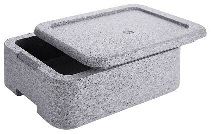 Contacto EPS menubox voor 2 menu's 30 x 24 x 12 cm, grijs, 6833/115