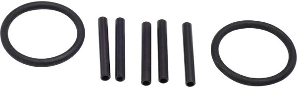 Hazet reserveonderdelenset voor veerspanner: 5 cilindrische pennen en 2 O-ringen, 6 mm, 4900-02/7