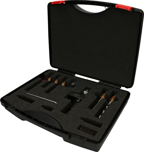 KS Tools injector klemschroef boorset, 22-delig, 405.0050