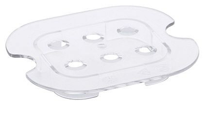 Contacto legbord GN 1/6, geperforeerd in polycarbonaat, 8002/016