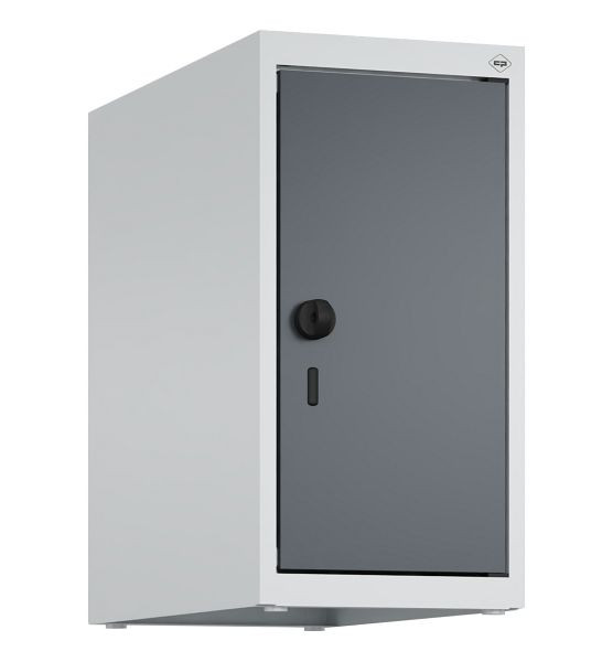 C+P kastopzet Classic PLUS, bovenkast, 7035/7016, veiligheidsdraaisluiting, 500x250x500mm, 1 vak, 080090-19 S10008