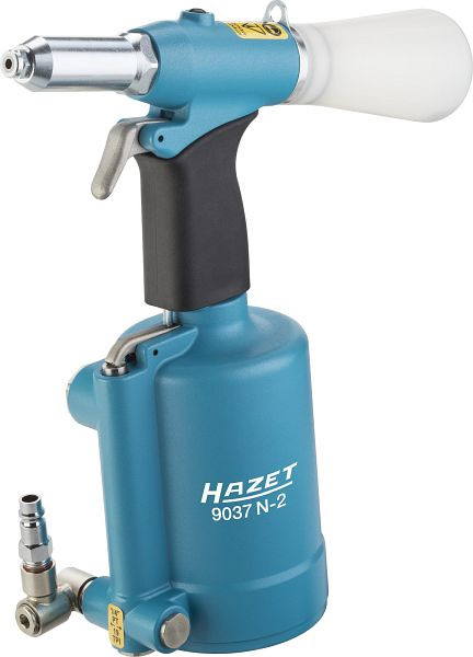 Hazet Blindklinkpistool, Pneumatisch / Hydraulisch Geschikt voor RVS klinknagels tot 6,4 mm, 9037N-2