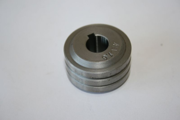 ELMAG invoerrol 1,2/1,6 mm voor ETP 220 SynPuls en EMS 1725 (buiten-Ø 30mm/binnen-Ø 10mm, 18mm breed) voor aluminium, HA 'HALF ROUND GROOVE', 54784