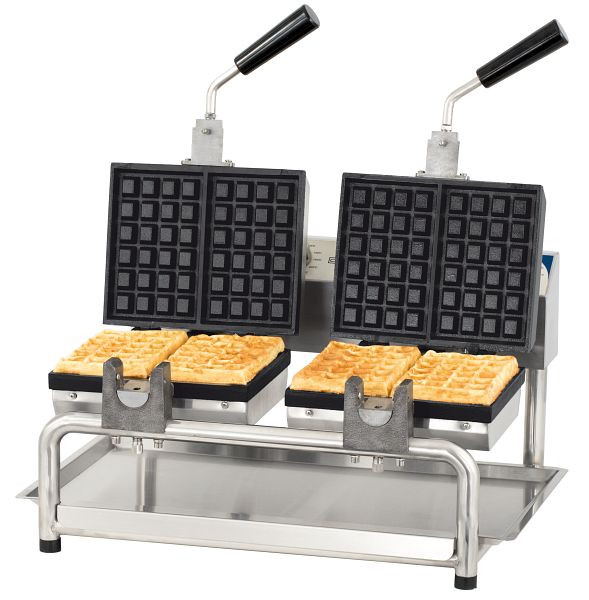 Casselin wafelijzer 2x - 180° draaibaar, CG180D