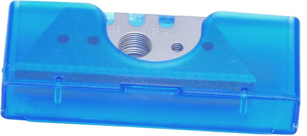 Hazet trapeziummes, trapeziummes met 2 houders, bijv. voor universeel mes 2157, set van 10 stuks, 2157-05