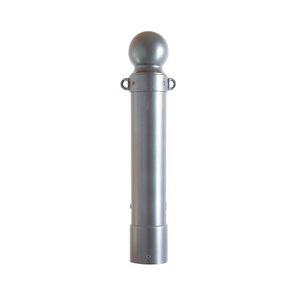 Schake stijlpaal stalen buis Ø 140 mm, afneembaar, met driehoekslot volgens DIN 3223, zelfvergrendelend slot, 40140FB/2