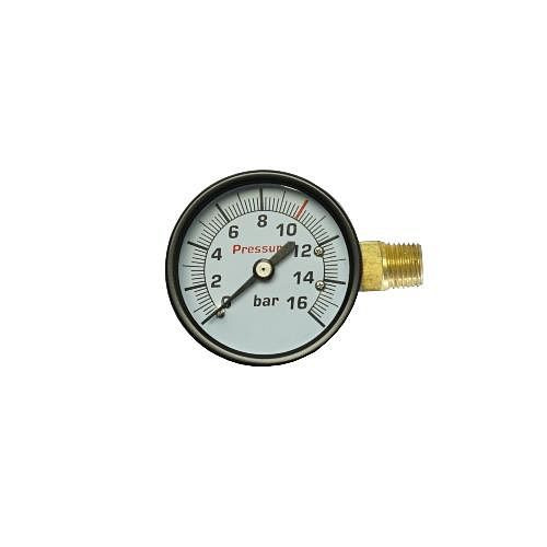 AEROTEC manometer 16 bar 50 mm - 1/4 inch ET rechts, 9052175