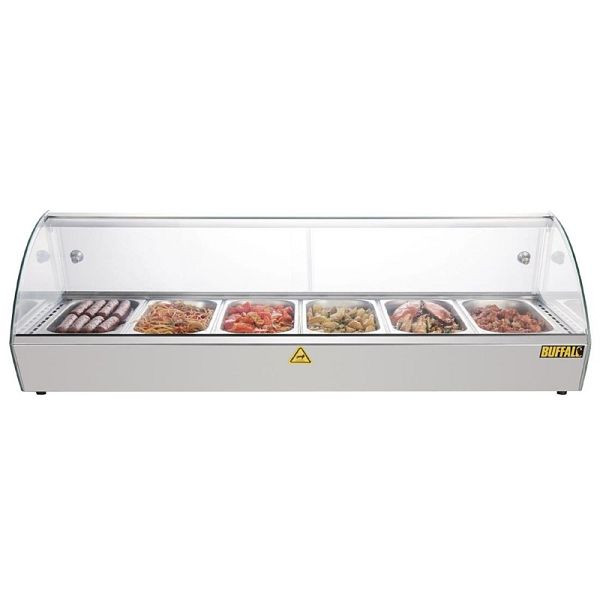 Buffalo verwarmde vitrine 68L, CW148