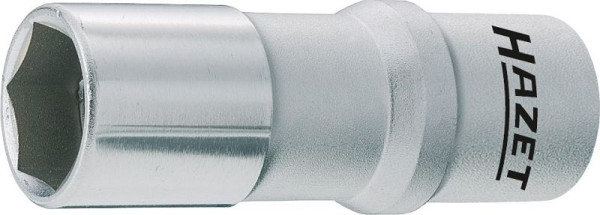 Hazet bougiedop, vierkant, hol 10 mm (3/8 inch), uitwendig zeskantprofiel, 16 mm, 5/8", 880AMGT