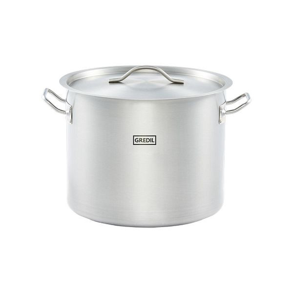 Stalgast soeppan hoge vorm serie ECO Ø 320 mm (260 mm hoogte), incl. Deksel, KG0801320