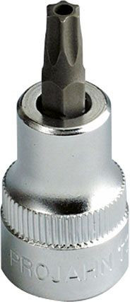 Projahn 3/8" bit dop TX met boring T10, 205310