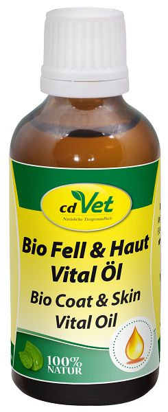 cdVet Biologische Vacht & Huid Vitale Olie 50ml, 4145
