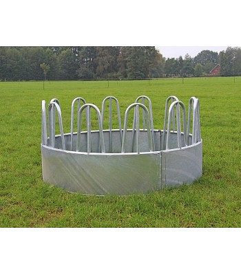 Growi rond rek 230 cm voor paarden, 3 segmenten, 12 voederplaatsen, 10052690