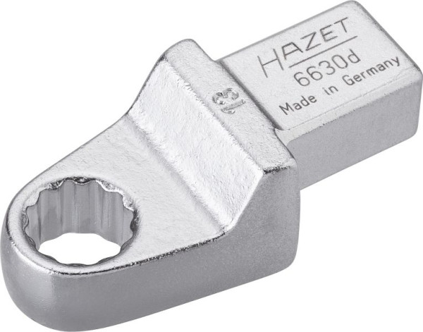 Hazet ringsleutel, insteekvierkant 14 x 18 mm, uitwendig dubbel zeskant trekprofiel, 13 mm, 6630D-13